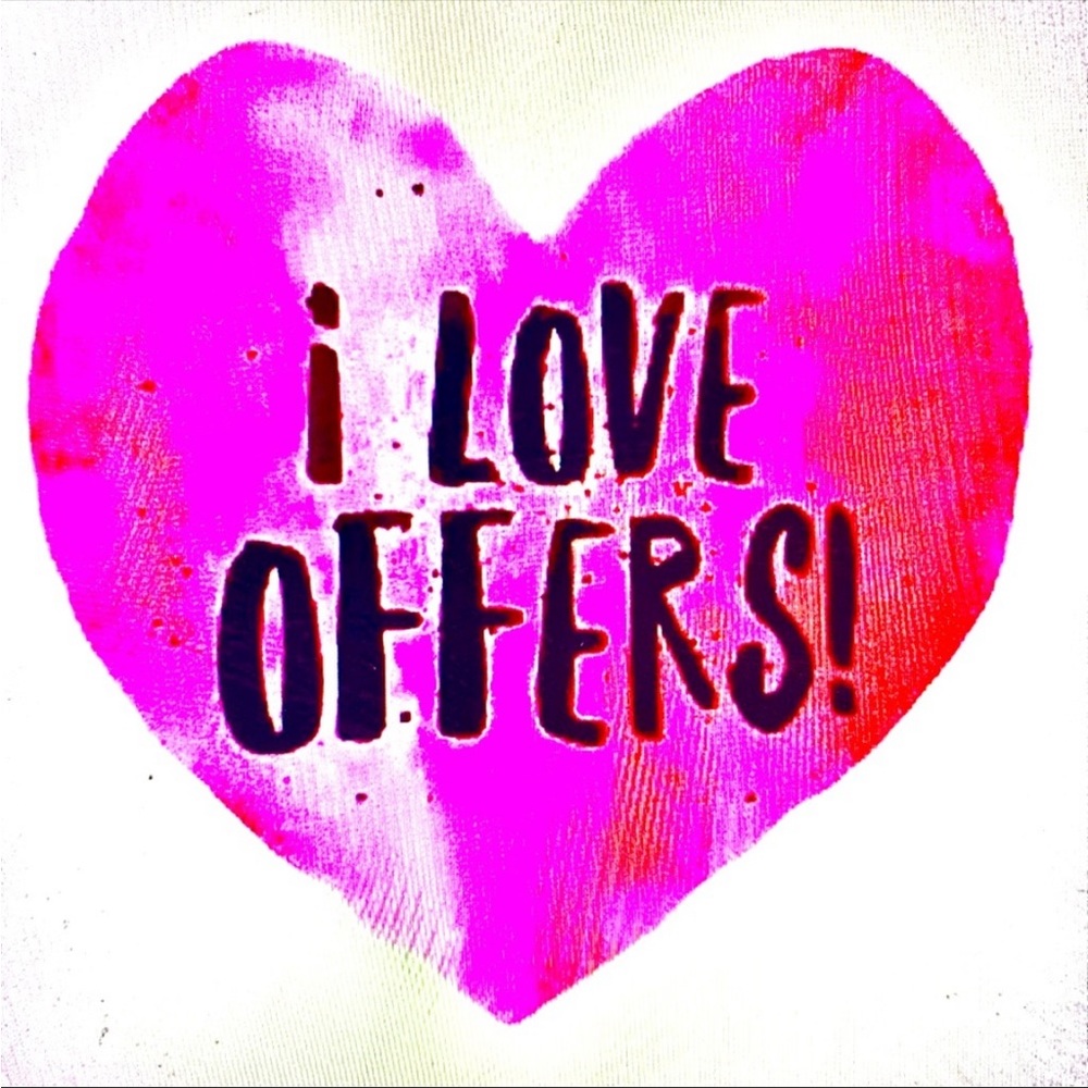 I will accept all reasonable offers ♥️